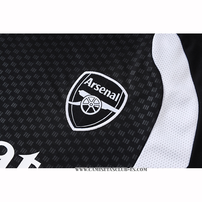Chandal del Arsenal 26-27 Manga Corta Negro - Pantalon Corto